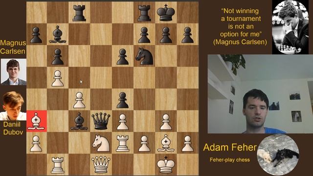 REVENGE ON THE CHESSBOARD ‖  Dubov Daniil vs Magnus Carlsen ‖ Chessable Masters