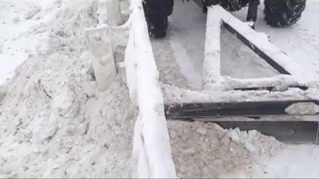 Отвал тракторный