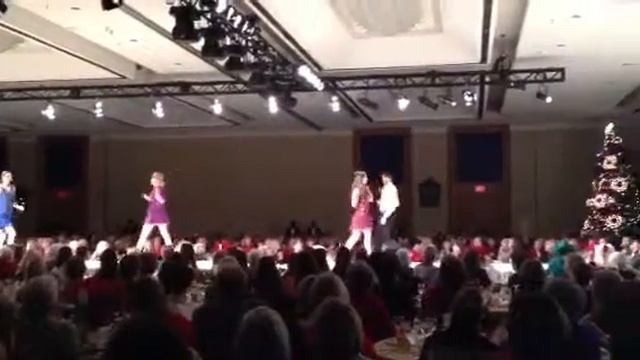 chance bushman dancing for the ladies leukemia league fundr