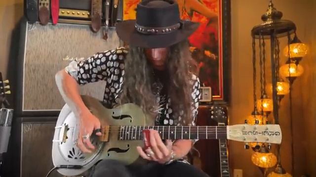 If ZZ TOP was Delta Blues. Tush _ She Loves My Automobile (Slide Guitar Cover)