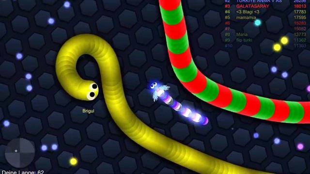 Epic Slither.io Gameplay & Best Moments | VAYCANINA