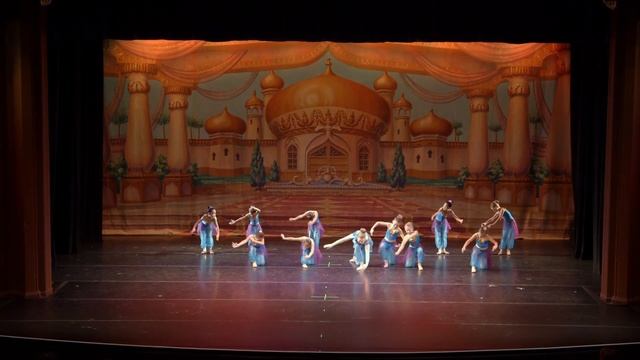 2014 Aladdin Performance- Jasmine Princesses- Ballet