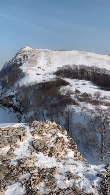 Молодецкий курган, Самарская область🏔☃️https://t.me/vzgliani_blog #travel #russianlandscapes #video