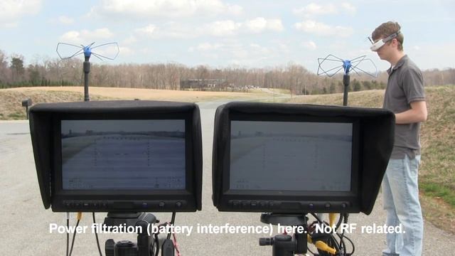 Cyclone antenna Alpha testing