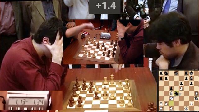 Nakamura - Kramnik World Blitz  The Theatre of Chess (Live PGN)