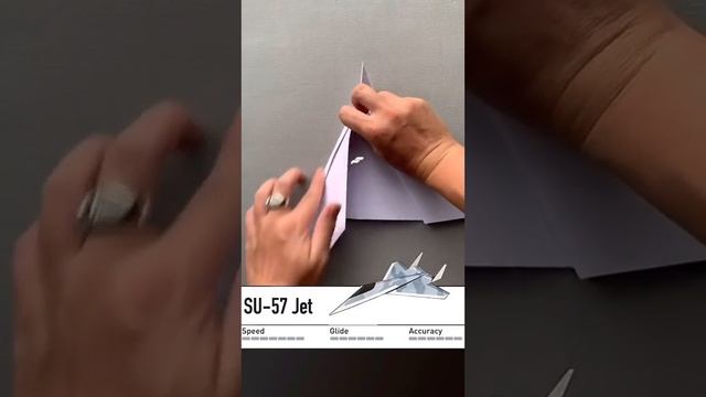 СУ-57 из бумаги