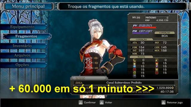 Como ganhar 90.000 de DINHEIRO POR MINUTO | Método Simples/Otimizado | Bloodstained RotN