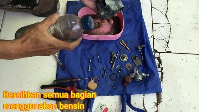 Service dan tune up Karburator Vespa