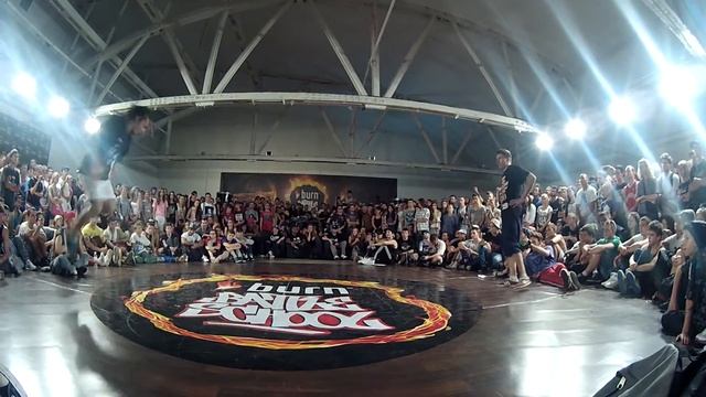 Burn Battle School 2013 | bboys 1x1 | Vados vs Zhuk