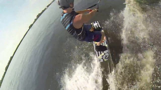 First Run Homemade Gospin 360 | Wakeboarding