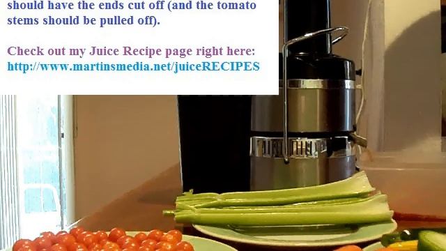 Summer Drink #4 Tomato Juice Cocktail (alcohol free)