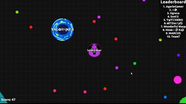 Agar.io| toDarkSilver| 1500K| TEAM!