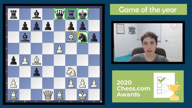 Best Chess Game of The Year (2020)