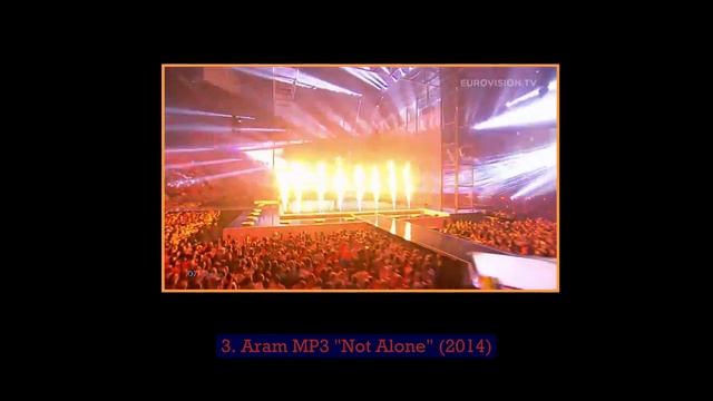 TOP 5 ENTRIES ARMENIA (EUROVISION 2006-2016)