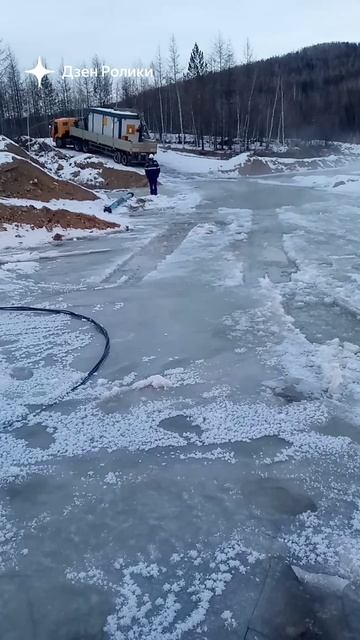 Грунтовые воды вышли зимой!