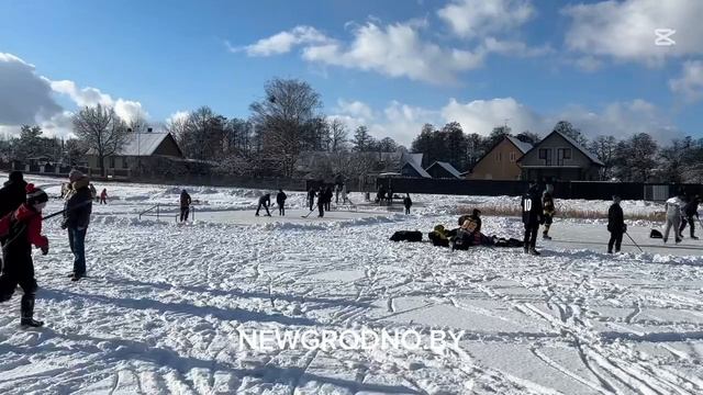 Гродненцы в выходные весело проводили время на Юбилейном озере