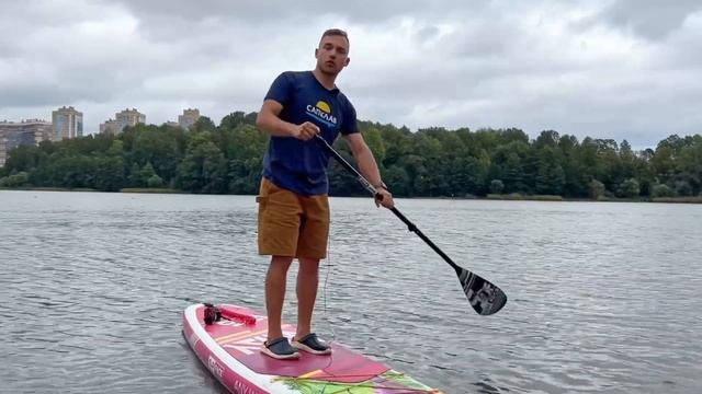 Поворот на SUP - как делать крутые развороты на САП