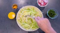 Orange and Radish Cole Slaw – A light Salad with a Citrus Taste