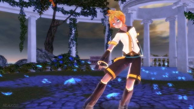 【MMD】Snowman/スノーマン (Len ver.)