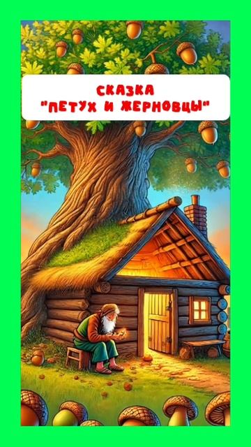 Петух и жерновцы // Больше сказок тут: https://t.me/skazki_multiki