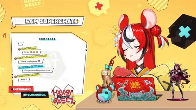 Bae's Stomach Hurts!【Hakos Baelz】