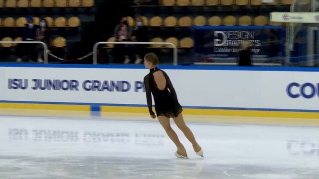 Marija Brejeva (LTU) Women Short Program | Courchevel 2 - 2021