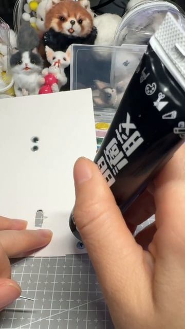 Как сделать глазки для игрушек