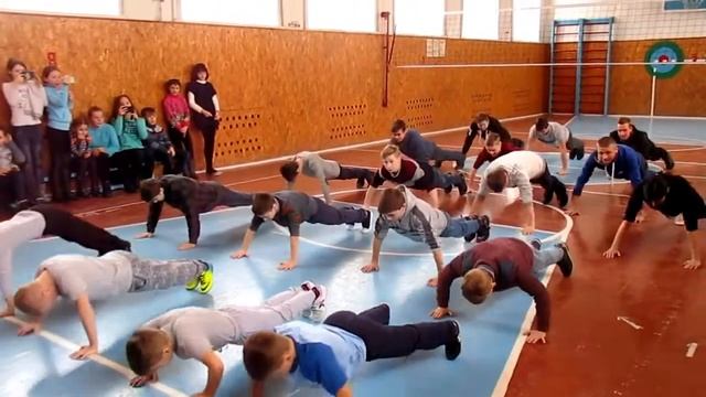 22 pushup challenge Бохоницька СЗШ І-ІІІступенів