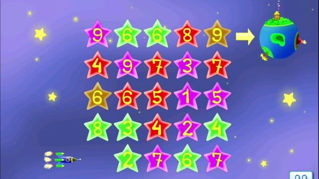 Доберись до планеты! Обучающие игры.  Увлекательное обучение. Мультики. Учиться весело!