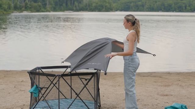Go With Me Eclipse Portable Playard Assembly Video