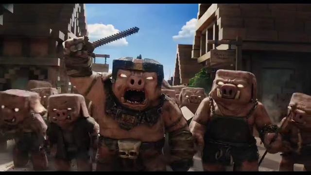 Мини трейлер фильма "Minecraft"