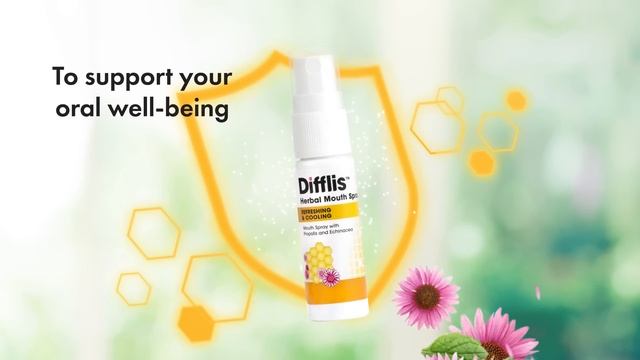 Difflis Herbal Mouth Spray Support Your Oral Well-Being