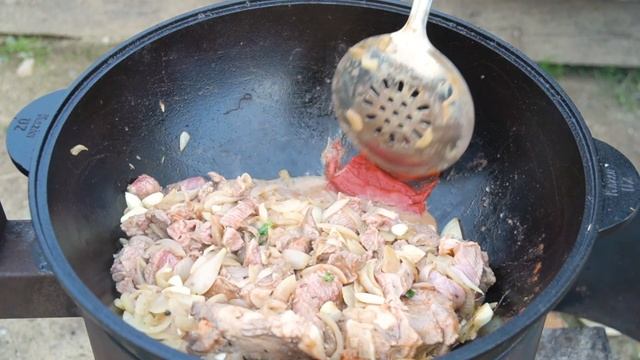 УЗБЕКСКИЙ ЛАГМАН в казане | Рецепт от Джафара
