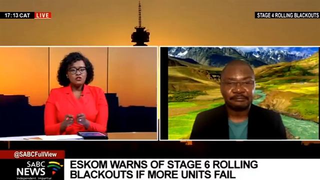 Stage 4 rolling blackouts I Eskom says rolling blackouts will continue until Friday: Prof Mamphweli