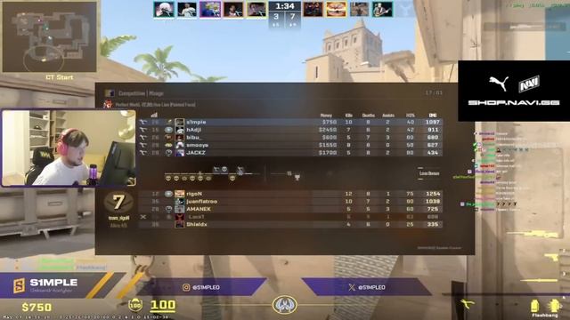 СИМПЛ В ТИЛЬТЕ ПЫТАЕТСЯ ВЫИГРАТЬ КАТОЧКУ В НОЧНОМ FPL!! S1MPLE НАБИРАЕТ ФОРМУ В ФПЛ!!