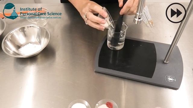 Garnet & Quartz Exfoliant – Stabilizing heavy particles