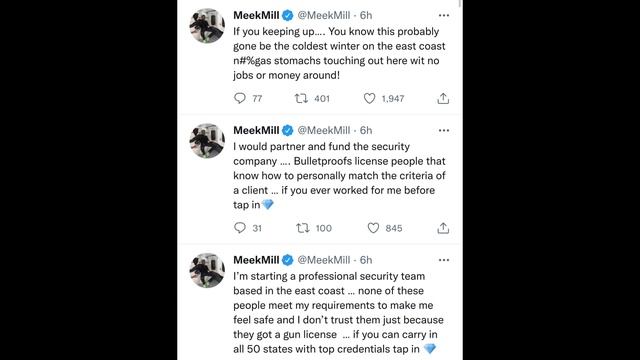 Meek Mill FEARS His SAFETY & Plans To HIRE NEW SECURITY Team After Recent Robberies of RAPPERS