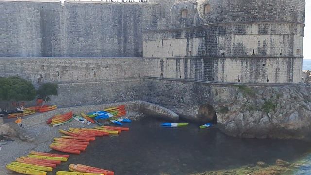Dubrovnik West Harbour and Fort Lovrijenac
