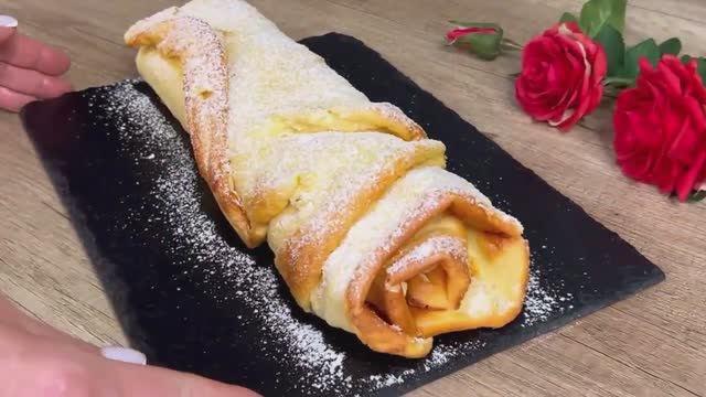 Десерт за 5 минут! Пальчики оближешь! 😋