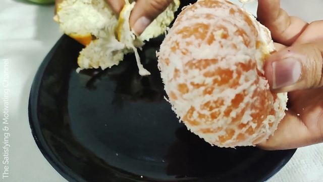 Mesmerizing Tangerine ASMR - Peel & Relaxation Bliss