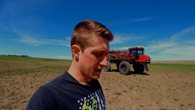 PULVERIZANDO HERBICIDA NO MILHO AGRICULTURA NOS ESTADOS UNIDOS  EP-45