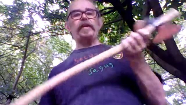 CRKT Chogan axe head cane