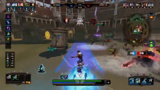 HeBo dominate Arena