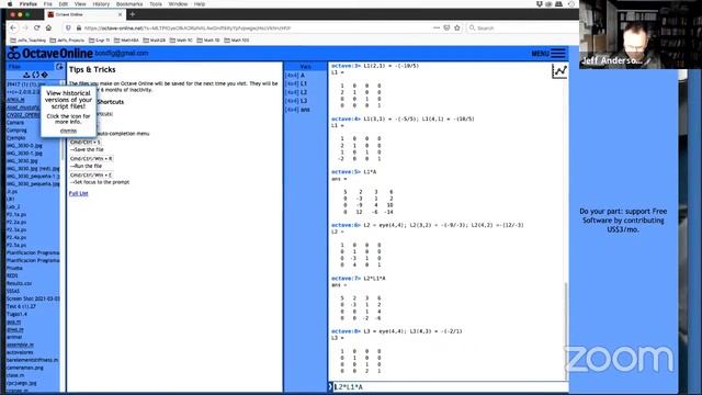 W21, Math 2B, Lesson 15, Video 20: Napoleon's Question about LU Factorization