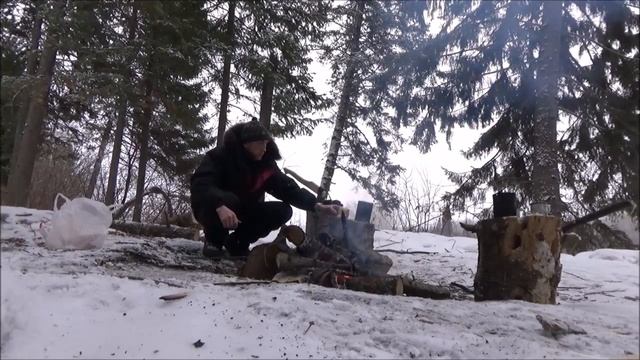 На зимней рыбалке 2 марта 2016 г (720p)