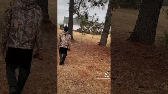 The correct way to pick up very few pine cones (work Smart Not Hard)