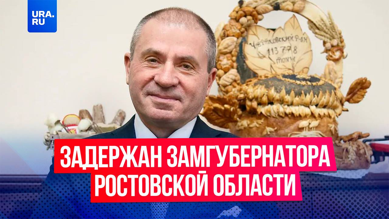 Замгубернатора Ростовской области Константина Рачаловского задержали за превышение полномочий