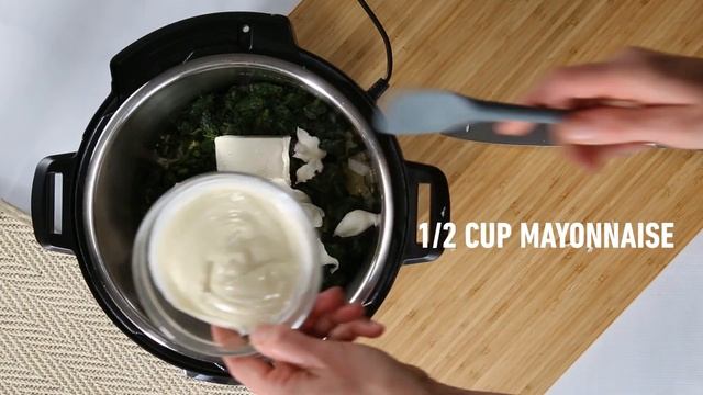 Instant Pot Spinach Artichoke Dip