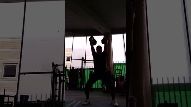 Толчок 24кг×2/7мин/ 50 пов. 13.4.16