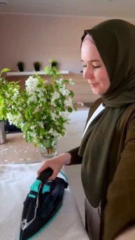 Если уборка, то только такая Палантины на мне от ShabanovaHijab